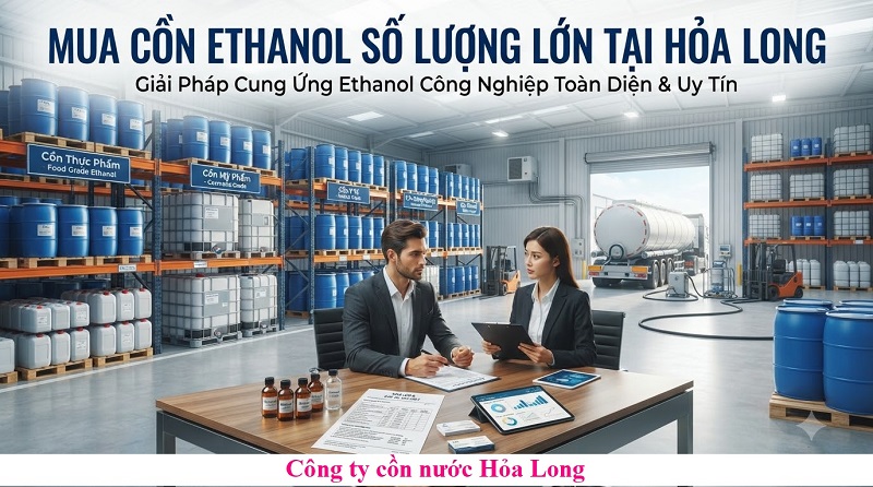 Tổng kho cồn ethanol – Nguồn cung số lượng lớn, ổn định cho doanh nghiệp